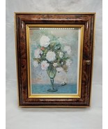 Decorative Flowers In A Vase Jewelry Box Organizer 8 1/4&quot; X 2 1/2&quot; X 10 ... - $19.79