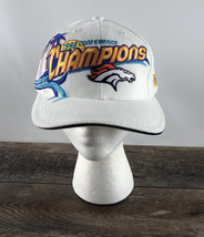 Denver Broncos Adjustable Baseball Hat Sports Specialties 1998 AFC Champions - $24.74