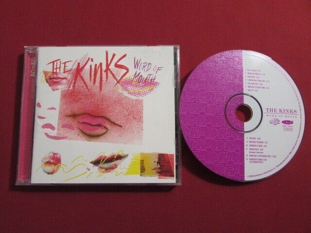 Primary image for THE KINKS WORD OF MOUTH 1999 REMASTER VELVEL PRESS CD+2 BONUS TRKS LIKE NEW OOP