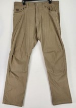 Kuhl Pants Mens 36 X 32 Brown Khaki Revovlr Dadcore Distressed Grunge Wo... - £51.14 GBP