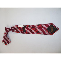 Mens Steven Land 100% Woven Silk Big Knot Tie and Hankie Set BW2426-05 Red image 4