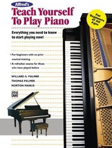 Alfred&#39;s Teach Yourself to Play Piano [Audio CD] - £10.47 GBP