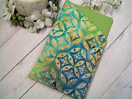 Handmade &quot;MOROCCAN&quot; Batik Fabric Cell Phone Case - Padded - Fits Many Models - £7.99 GBP