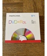 Memorex DVD-R 8.5 GB 5 Pack - $791.71 MXN