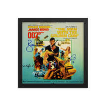 The Man With The Golden Gun cast signed Soundtrack Reprint - £67.93 GBP