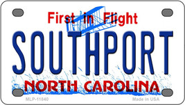 Southport North Carolina Novelty Mini Metal License Plate Tag - £11.76 GBP