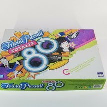 Trivial Pursuit Totally 80&#39;S Board Game Parker Brothers Complete Retro Party PB - £15.68 GBP