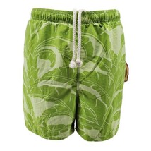 Tommy Bahama Jurassic Palms Valley Swim Trunks Hawaiian Floral Green Shorts XL - £34.75 GBP
