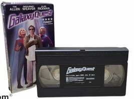 Galaxy Quest VHS VCR Video Tape Movie Tim Allen, Sigourney Weaver Used - $5.50