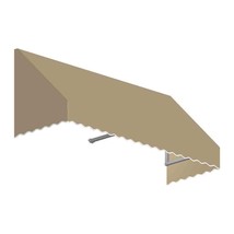 Awntech EF1836-US-3T 3.38 ft. San Francisco Window &amp; Entry Awning, Tan - 18  - £400.59 GBP