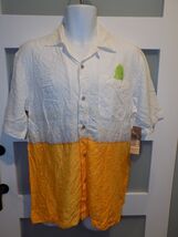 George SS Lime Hawaiian Button Down Shirt Size S (34-36) Men's NEW - $18.00