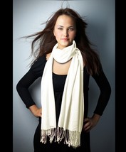 Nollia Solid Pashmina Shawl & Wrap Scarf With Tassels On Both Ends (10-Piece) image 9