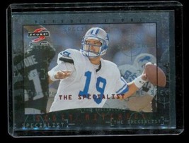 Vintage 1997 Pinnacle Score Chrome Football Card 11 Of 18 Scott Mitchell Lions - £6.68 GBP