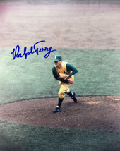 Ralph Terry signed Kansas City Athletics 8x10 Photo (pitching) - $15.00