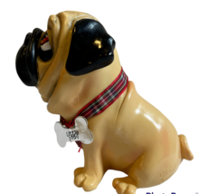 Little Paws Pug Dog Figurine Tan Color Prince Sculpted Pet 335-LP-PRIN 4.5" High image 3