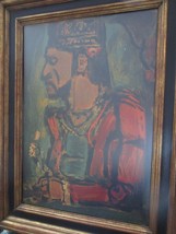 The Old King Lithograph Paper On Board Artist Georges Rouault c1937 - £272.56 GBP