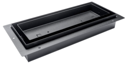 Aria Fittes FLUSH4X10BLK Vent  Flush Mount 4&quot; x 10&quot; Matte Air Flow Contr... - $601.48 MXN
