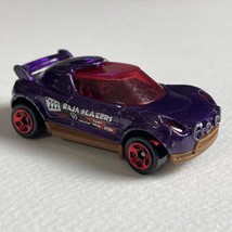 Hot Wheels Baja Blazers Metallic Purple Hi-Beam 1/64 Diecast Red 5 Spokes - $3.00