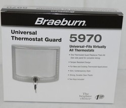 Braeburn Brand Universal Thermostat Guard Fits Virtually All Thermostats - £17.84 GBP