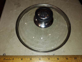 22CC60 GLASS LID FOR COOKING PAN: 7-1/4&quot; X 2-5/8&quot; OVERALL, FOR 7-1/8&quot; ID... - £6.02 GBP