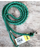 Action Company Barrel Reins Nylon Web Braided NEW Green - $16.82