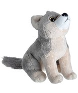 Wild Calls Wolf Stuffed Animal 7&quot; Plush Sound Toy - $14.84