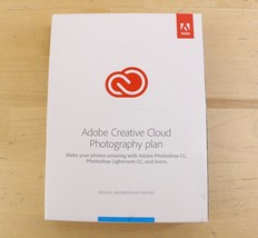 Adobe Creative Cloud Photography Plan Annual Membership PREPAID  iPhone iPad Mac - $79.19