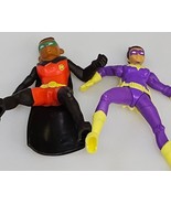 The Signal Robin Duke Thomas &amp; Batgirl Barbie Burger King Toy Action Fig... - €7,79 EUR