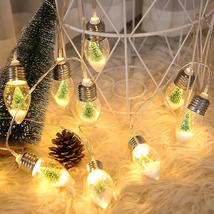 Christmas String Lights Wishing Bottle Led Bulb Lights Strand Xmas Tree ... - £13.54 GBP