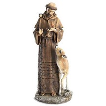 Saint Francis of Assisi 12 &quot; Statue, New - $85.13