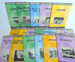 World Geography Readers Post Wwii Charles Merrill Co. Made In Usa 1948 Lot 17 - £61.22 GBP