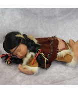 Goldenvale Collection Porcelain Doll Pocohantis 1/2000 Native American Baby - £20.12 GBP