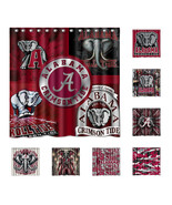 Rare!!! Alabama Crimson Tide Custom Waterproof Polyester Shower Curtain ... - $42.10 CAD+