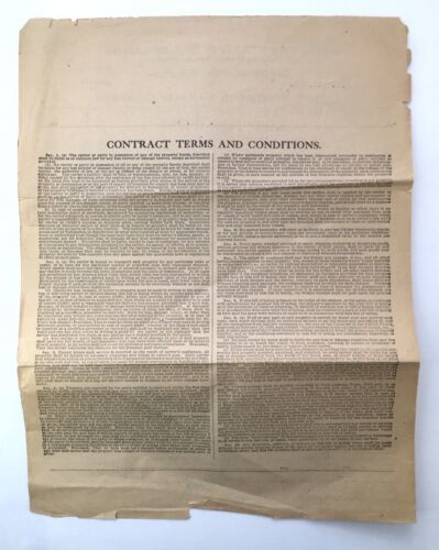 1929 Great Northern Railway Company Uniform Straight Bill of Lading ...