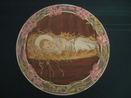 Baby Jesus Collector Plate That Sweet Hay Cicely Mary Barker Roman Nativity - £31.75 GBP