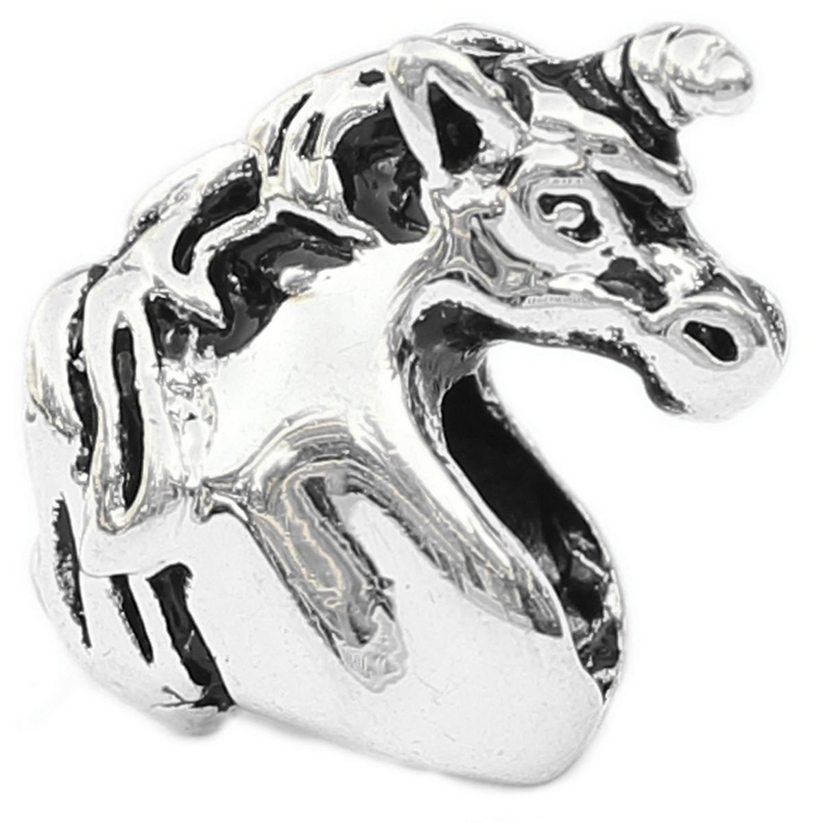 Unicorn European Bead Pandora Style Chamilia Troll Biagi - $4.83