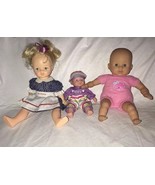 1998 Cititoy Precious Tiny Baby Doll 8” &amp; 13” Little Miss Sunbeam Dolly ... - £15.97 GBP