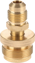 Aupoko 1LB Portable Propane Tank Cansiter Regulator Adapter Connection to 3/8&quot; M - £12.12 GBP