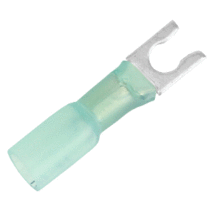 Pacer 16-14 AWG Heat Shrink Spade Terminal - #8 Stud Size - 100 Pack - £48.77 GBP