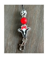 Cow Head Western Car Freshie Freshener Hanger Red - $220.26 MXN