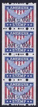 &quot;American Stamp&quot; Red, White &amp; Blue Eagle Cinderella Savings/Trading ?? S... - $4.79