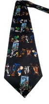 Tie Looney Tunes Character 1997 Stamp Collection United States Postal Se... - £7.43 GBP