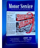 1953 Jan, MOTOR SERVICE Magazine for Auto Service Shop Operators VINTAGE - $366.64 MXN