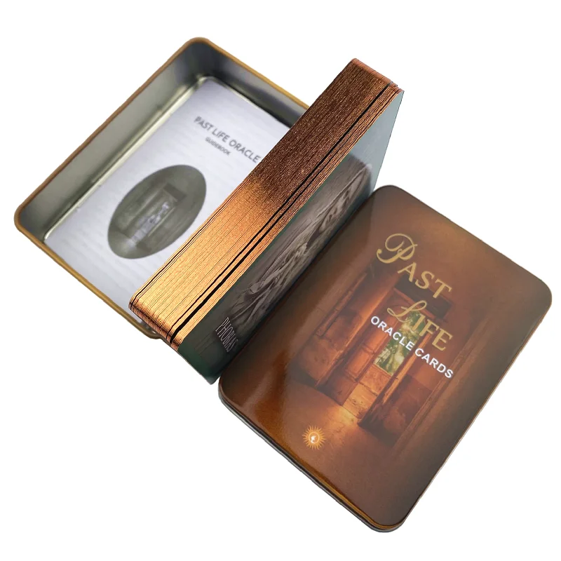  Box  Gilded Edition Past Life Oracle Cards Divination Deck With Paper Guidebook - £119.62 GBP