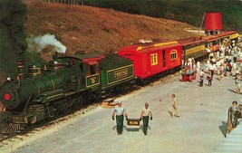 Blowing Rock North Carolina ~ Tweetsie Railroad-Wells Fargo Color Oro Spedizione - £8.63 GBP