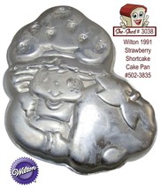 Wilton 1981 Strawberry Shortcake Cake Mold Pan Vintage 502-3835 Party Favorite - £9.55 GBP