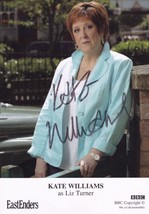 Kate williams liz turner eastenders bbc hand signed cast card photo 103273 p thumb200