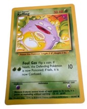 Koffing Pokémon TCG Base Set 51/102 Common Unlimited Vintage NM - $1.20