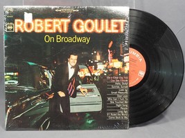 Vintage Robert Goulet On Broadway Record LP Vinyl Album g50 - £4.10 GBP