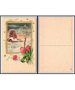 BELGIUM Postcard - Winter Scene GREETINGS FQ - $2.84